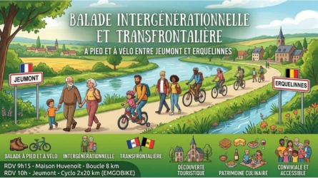 Balade intergénérationnelle et transfrontalière Jeumont-Erquelinnes