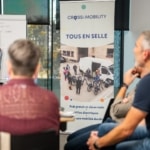 Bannière CROSS4MOBILITY de l'action « Tous en selle ».